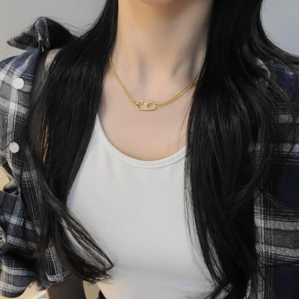 Women s 925 Silver Celine Triopée Two-Strand Layered Necklace Silver
Women s 925 Silver Celine Triopée Two-Strand Layered Necklace Silver