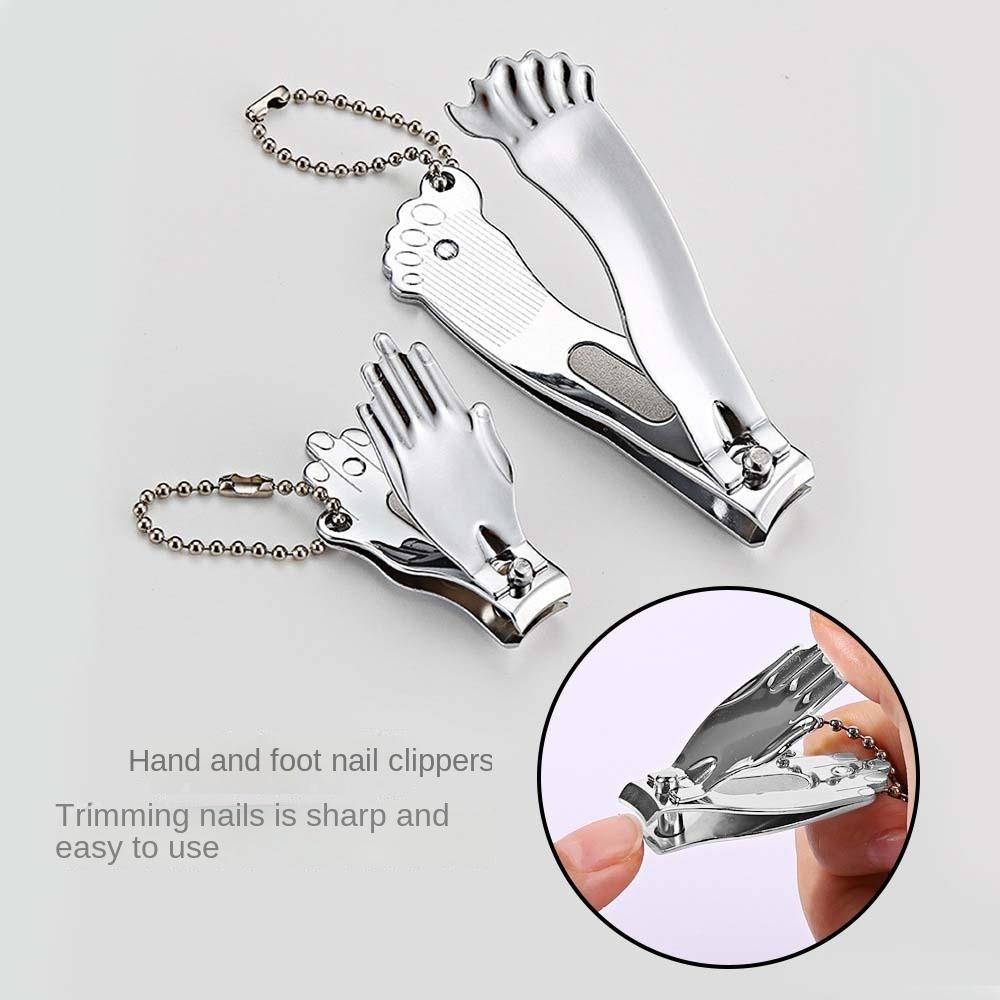 Stainless Steel Nail Cutting Pliers Hand and Foot Shape Toenail Trimmer Nail Clipper Set Travel
Stainless Steel Nail Cutting Pliers Hand and Foot Shape Toenail Trimmer Nail Clipper Set Travel