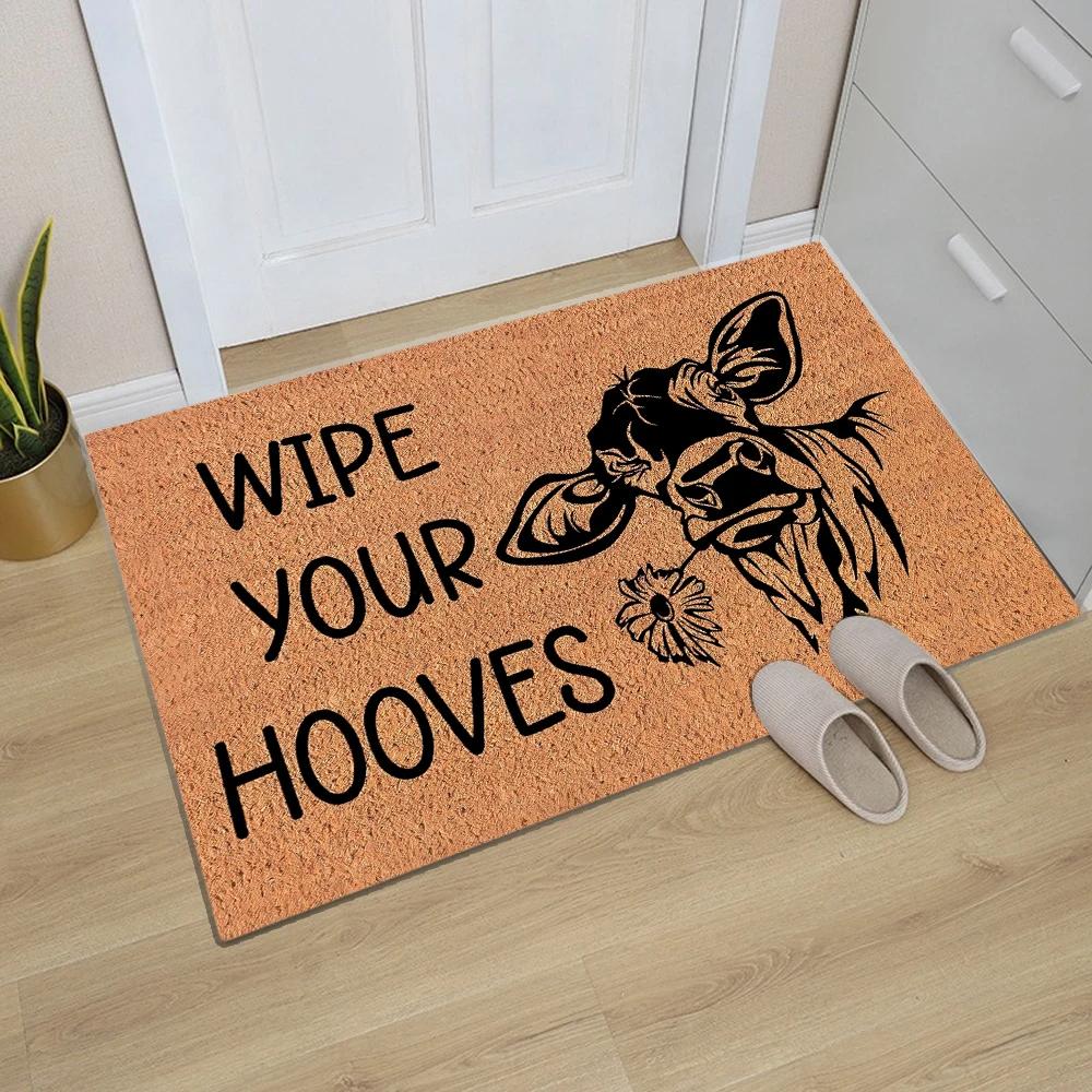 VIKAMA Highland Cow Welcome Doormat Indoor/Outdoor Non-Slip Entrance Rug Kitchen & Bedroom Floor Mat Rustic Home Decor 40x60cm 16x24inch
VIKAMA Highland Cow Welcome Doormat Indoor/Outdoor Non-Slip Entrance Rug Kitchen & Bedroom Floor Mat Rustic Home Decor 40x60cm 16x24inch