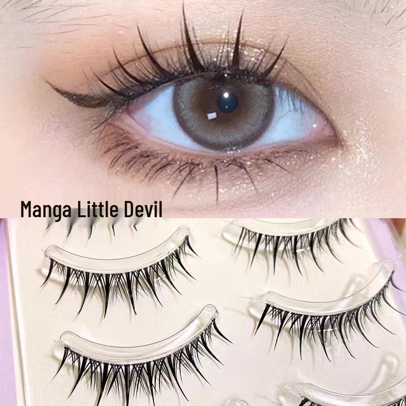 Mengjie Shangpin Comic Eyelashes - European & American Style, Soft Fish Line, Transparent Stem, Natural Look (B01)
Mengjie Shangpin Comic Eyelashes - European & American Style, Soft Fish Line, Transparent Stem, Natural Look (B01)