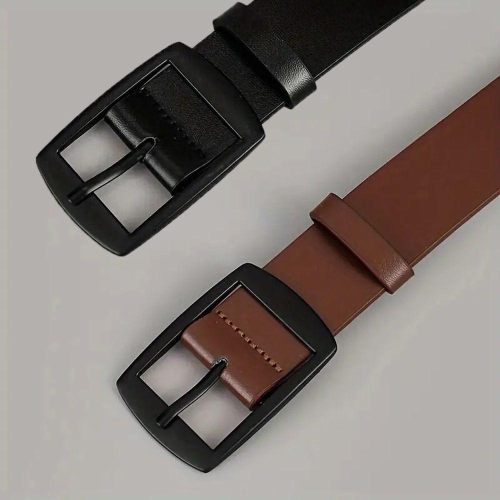 Casual PU Leather Belt Famous Brand Designer Metal Pin Buckle Belt Fashion Business Belt For Man кавовий
Casual PU Leather Belt Famous Brand Designer Metal Pin Buckle Belt Fashion Business Belt For Man кавовий