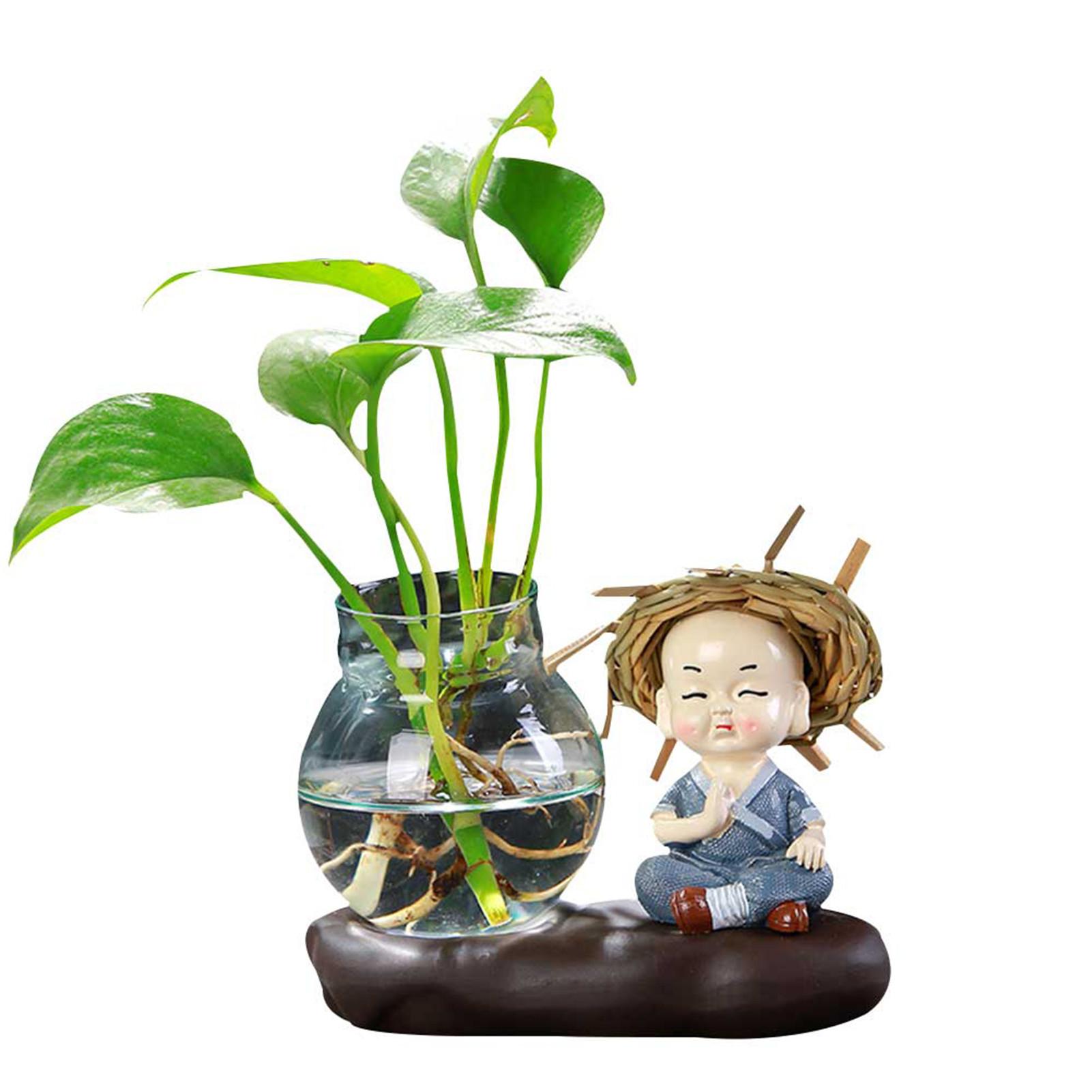 Ваза для гідропоніки. Рослина. Квітковий горщик. Милий маленький монах. Скляна ваза. Креативна квіткова композиція. Офіс, домашня прикраса для вітальні.
Ваза для гідропоніки. Рослина. Квітковий горщик. Милий маленький монах. Скляна ваза. Креативна квіткова композиція. Офіс, домашня прикраса для вітальні.