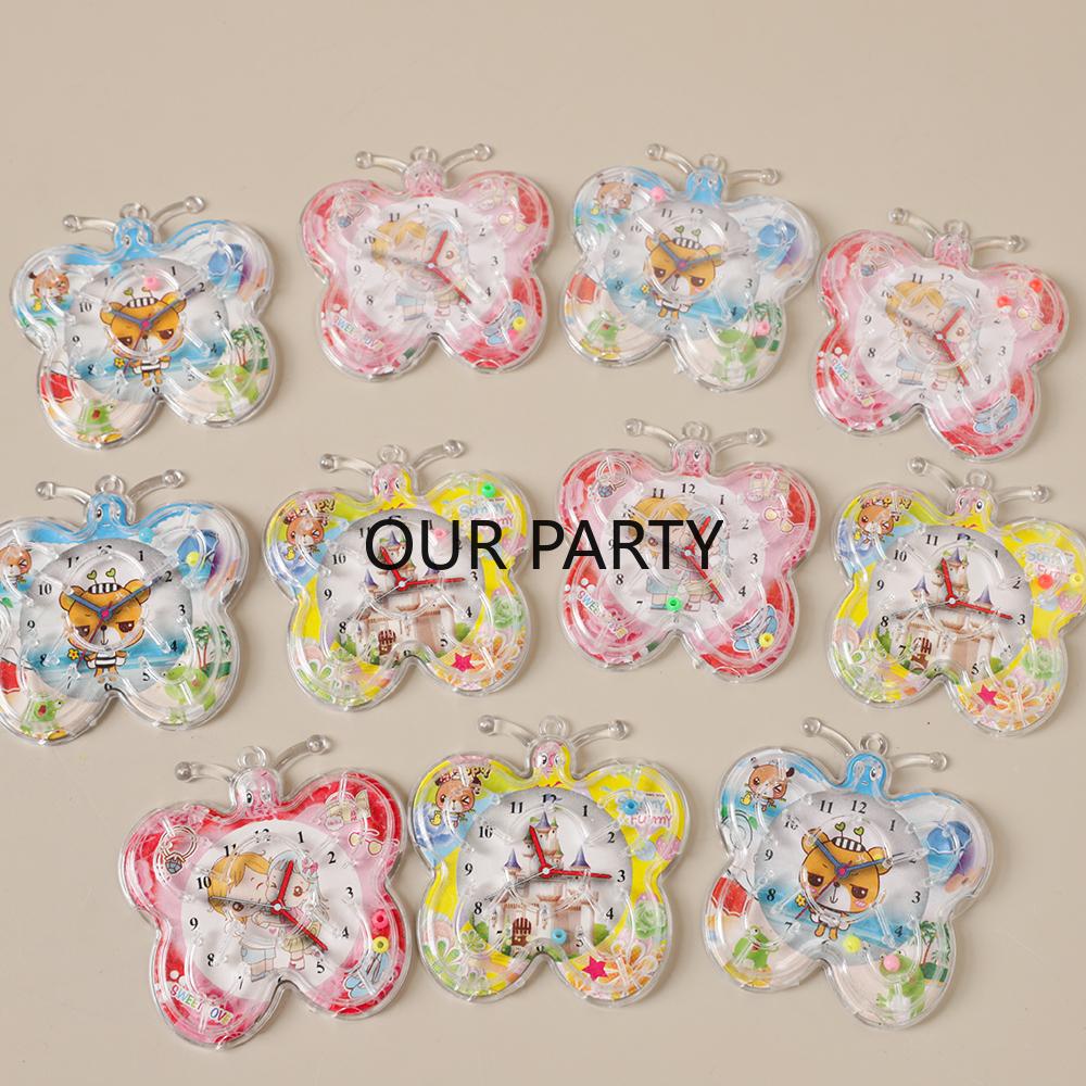 20Pcs Cute Butterfly Clock Rolling Ball Maze Puzzle Toys for Kids Birthday Party Favors Goodie Bag Pinata Fillers School Prizes
20Pcs Cute Butterfly Clock Rolling Ball Maze Puzzle Toys for Kids Birthday Party Favors Goodie Bag Pinata Fillers School Prizes