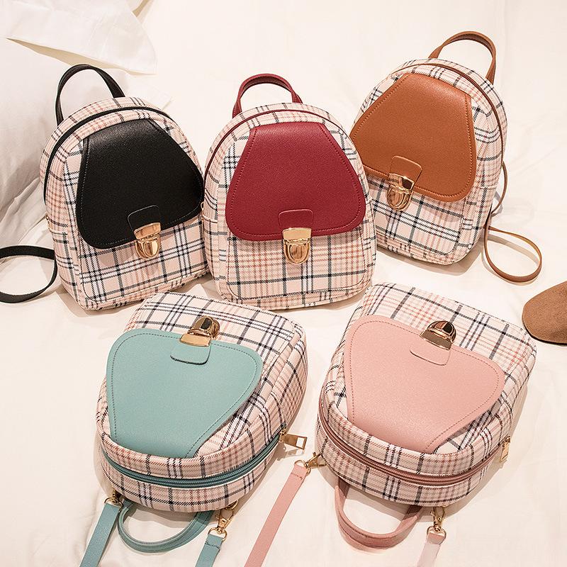 New Small Backpack Engineering Bag Female Schoolbag Backpack Small Backpack He is a size 19.
New Small Backpack Engineering Bag Female Schoolbag Backpack Small Backpack He is a size 19.