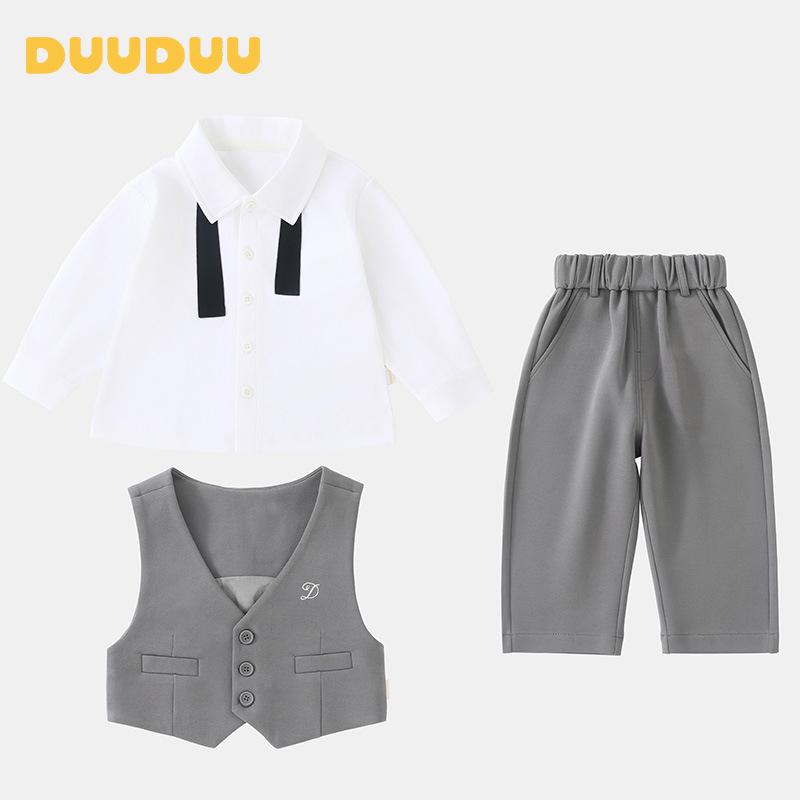 DUUDUU Gentleman Spring 2025 Baby Shirt & Toddler Pants Set - Infant Birthday Outfit 110cm
DUUDUU Gentleman Spring 2025 Baby Shirt & Toddler Pants Set - Infant Birthday Outfit 110cm