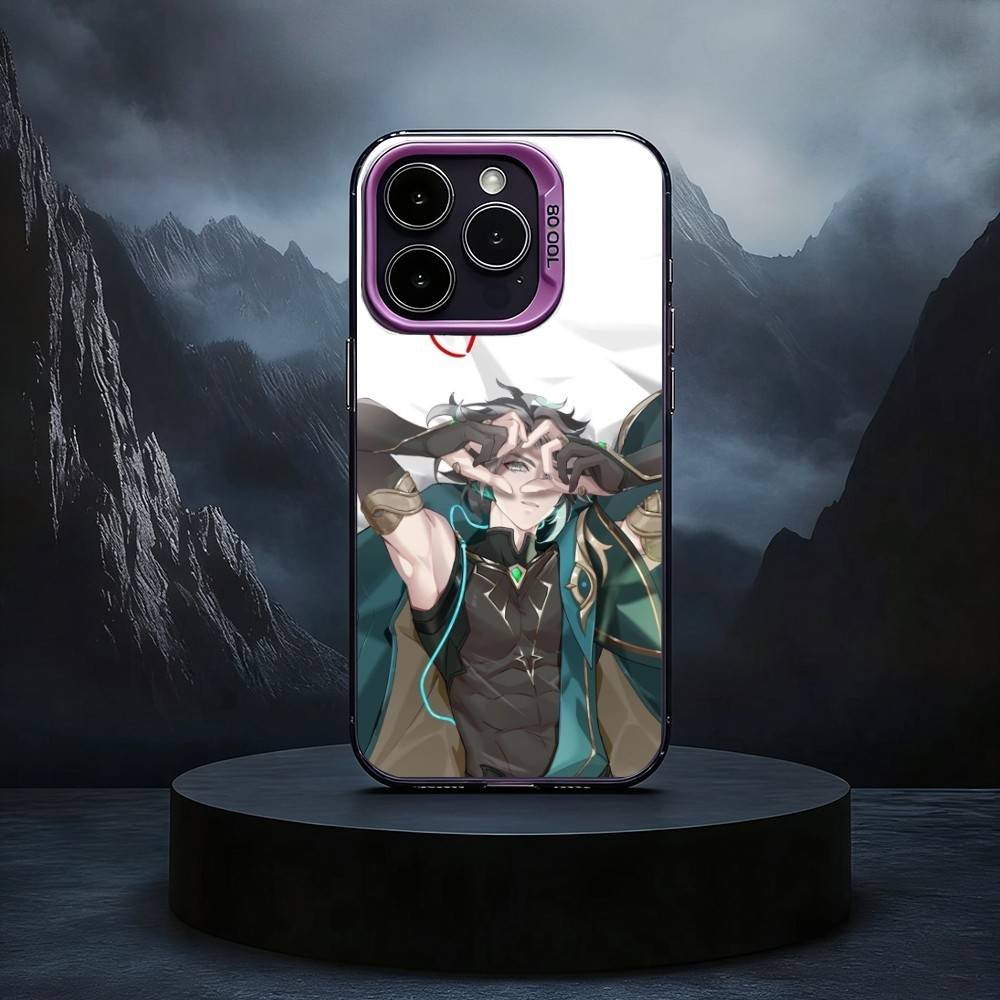 Alhaitham Genshin Impact Black Candy silver phone case Phone Case For iPhone17,16,15,14,13,12,11 Plus,Pro Max iPhone17
Alhaitham Genshin Impact Black Candy silver phone case Phone Case For iPhone17,16,15,14,13,12,11 Plus,Pro Max iPhone17
