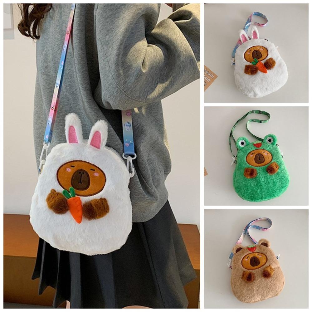 Soft Cartoon Phone Bag Large Capacity Single Shoulder Bag Creative Handbag Outdoor белый
Soft Cartoon Phone Bag Large Capacity Single Shoulder Bag Creative Handbag Outdoor белый