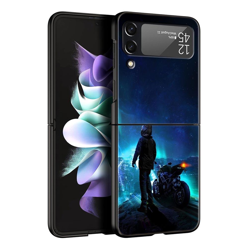 Phone Case for Samsung Galaxy Z Flip 3 4 5 6 7 Folding Black Shell For Samsung Z Flip4 Flip5 PC Hard Cover Cool motorcycle Galaxy Z Flip5
Phone Case for Samsung Galaxy Z Flip 3 4 5 6 7 Folding Black Shell For Samsung Z Flip4 Flip5 PC Hard Cover Cool motorcycle Galaxy Z Flip5