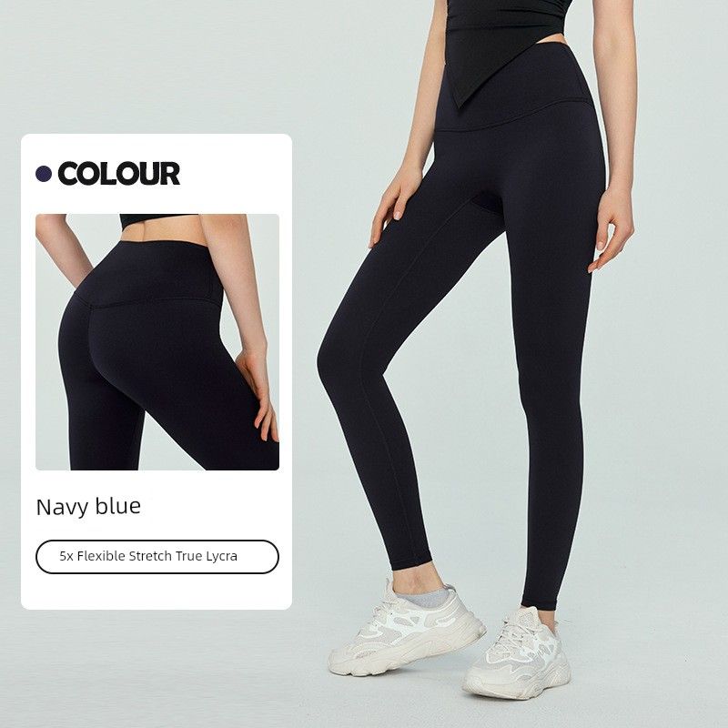 Export New Arrival Nude Feel Yoga Pants High Waist Belly Contracting Women s Running Sports Gym Peach Hip Raise Track Pants Navy blue L
Export New Arrival Nude Feel Yoga Pants High Waist Belly Contracting Women s Running Sports Gym Peach Hip Raise Track Pants Navy blue L