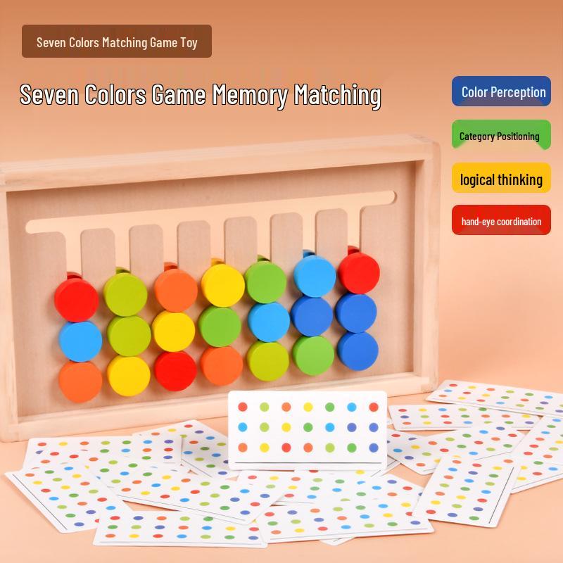 Wooden Color Maze: Educational Toy for Color Recognition and Logical Thinking Development
Wooden Color Maze: Educational Toy for Color Recognition and Logical Thinking Development