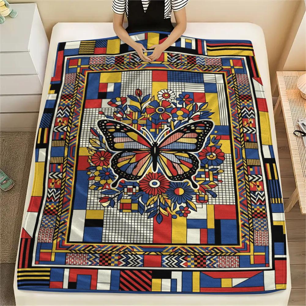 Butterfly Decoration Print Flannel Blanket, High quality Comfortable for All Seasons, Home Decor, Warmth and Comfort, Perfect for Christmas Gifts37 80cm x 120cm
Butterfly Decoration Print Flannel Blanket, High quality Comfortable for All Seasons, Home Decor, Warmth and Comfort, Perfect for Christmas Gifts37 80cm x 120cm