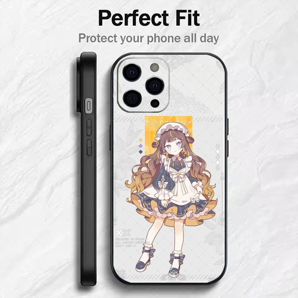 HOLO Characters On Lolita Phone Case For iPhone17,16,15,14,13,12 Plus,Max Soft Silicone Black Cover iPhone17promax
HOLO Characters On Lolita Phone Case For iPhone17,16,15,14,13,12 Plus,Max Soft Silicone Black Cover iPhone17promax