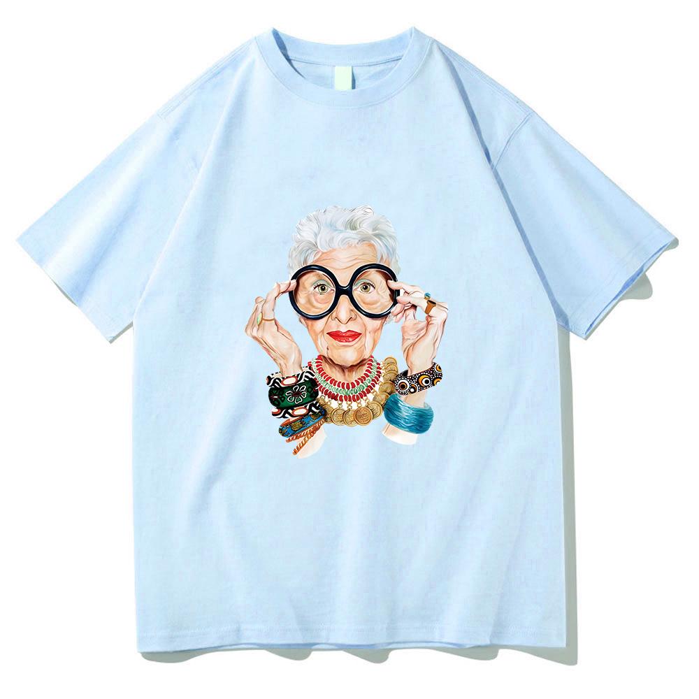 Футболки Iris Apfel Висока якість Жіночі/чоловічі Поп-футболки 100% бавовна Круглий виріз Короткий рукав Футболка Весна/Літо Повсякденні футболки S
Футболки Iris Apfel Висока якість Жіночі/чоловічі Поп-футболки 100% бавовна Круглий виріз Короткий рукав Футболка Весна/Літо Повсякденні футболки S