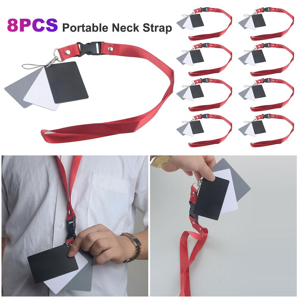 Карты балансировки 3 в 1 Карты калибровки цвета с шейным ремешком для цифровых камер
Карты балансировки 3 в 1 Карты калибровки цвета с шейным ремешком для цифровых камер