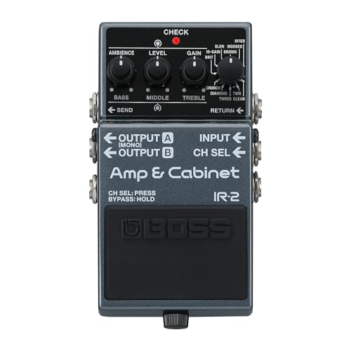 BOSS/IR-2 Amp & Cabinet Amp Simulator Cabinet IR Loader Boss IR2
BOSS/IR-2 Amp & Cabinet Amp Simulator Cabinet IR Loader Boss IR2