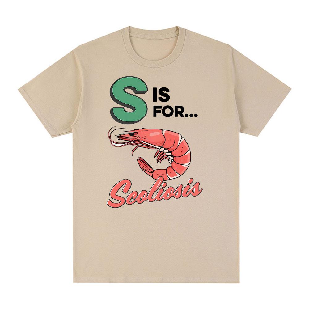 S Is for Scoliosis Funny Shrimp Meme T-shirt Men Women Fashion Casual T-shirts Cotton Short Sleeve T Shirts Harajuku Streetwear S разноцветный
S Is for Scoliosis Funny Shrimp Meme T-shirt Men Women Fashion Casual T-shirts Cotton Short Sleeve T Shirts Harajuku Streetwear S разноцветный
