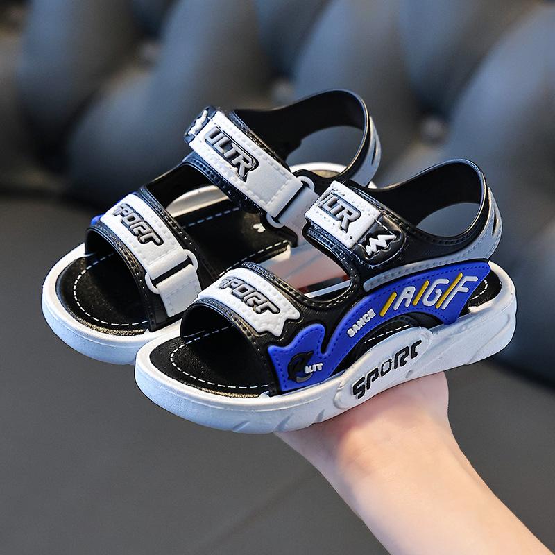 Children s sandals for boys in summer2026New style non-slip soft-soled beach shoes for older children, boys sports and casual sandals 21Code【Inner Length14.5
Children s sandals for boys in summer2026New style non-slip soft-soled beach shoes for older children, boys sports and casual sandals 21Code【Inner Length14.5