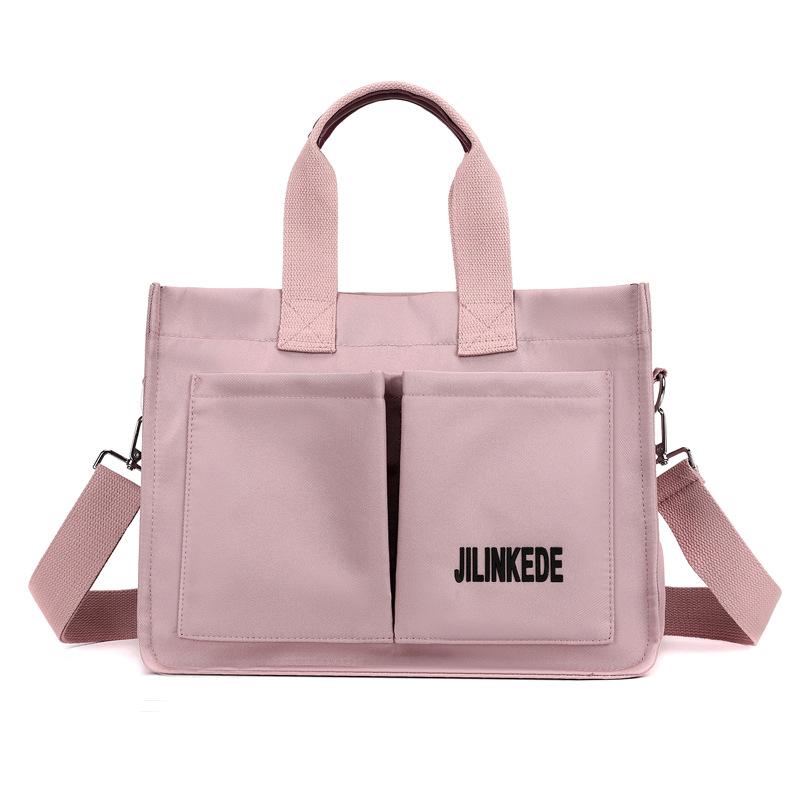 Женская сумка-тоут, однотонная холщовая сумка, большая вместимость розовый
Женская сумка-тоут, однотонная холщовая сумка, большая вместимость розовый