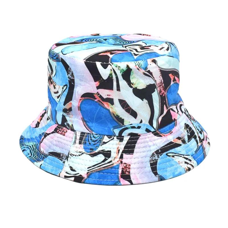 Spring and Summer Polyester Print Bucket Hat Fisherman Hat Outdoor Travel Sun Cap for Men and Women 11 56-58cm wear синій
Spring and Summer Polyester Print Bucket Hat Fisherman Hat Outdoor Travel Sun Cap for Men and Women 11 56-58cm wear синій