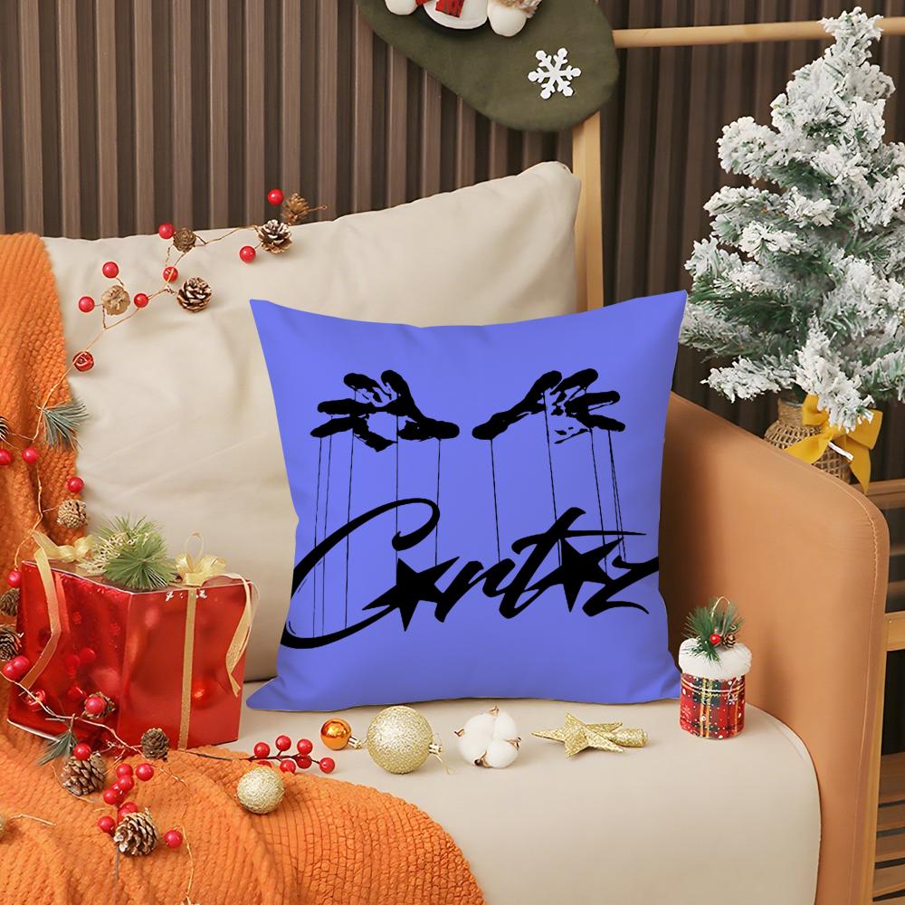 Rebellious Spirit CCorteiz Logo Pillow Case Printing Pillowcase Living Room Sofa Cushion Cover Bedroom Room Decor 30X30cm
Rebellious Spirit CCorteiz Logo Pillow Case Printing Pillowcase Living Room Sofa Cushion Cover Bedroom Room Decor 30X30cm