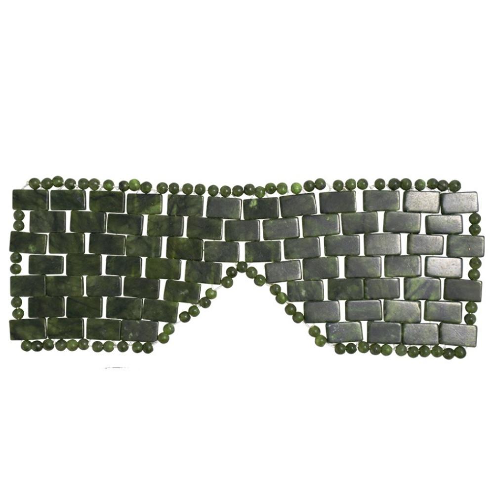 Natural Jade Eye Mask Cooling Negative Ion Therapy for Puffy Eyes Relieves Head Tension & Promotes Relaxation Beauty Anti-Aging темно-зелений колір
Natural Jade Eye Mask Cooling Negative Ion Therapy for Puffy Eyes Relieves Head Tension & Promotes Relaxation Beauty Anti-Aging темно-зелений колір
