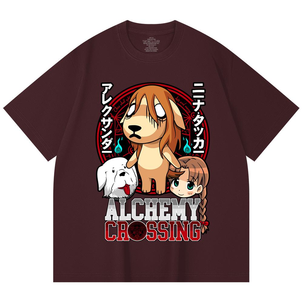 230 Gsm 100% Cotton Fullmetal Alchemist V5 Alchemy Crossing Print Unisex Heavy Cotton T Shirt 2XL
230 Gsm 100% Cotton Fullmetal Alchemist V5 Alchemy Crossing Print Unisex Heavy Cotton T Shirt 2XL