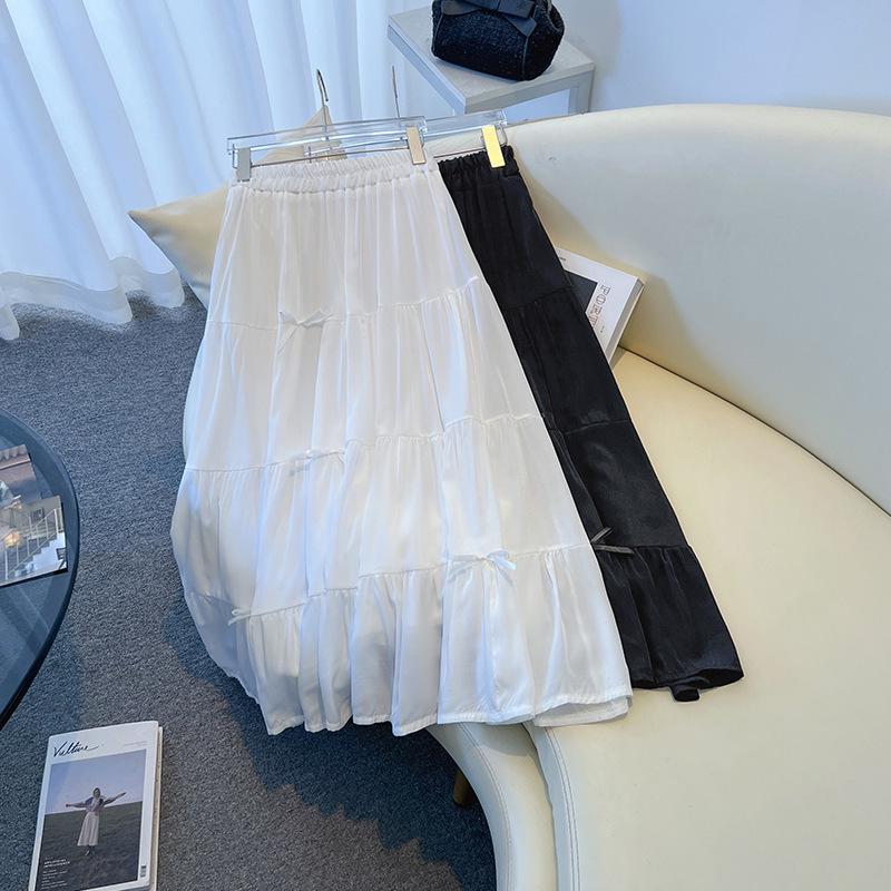 Plus Size Elegant Pleated High Waist A-line Skirt - Summer Long Style 9XL (260-300 jin) чёрный
Plus Size Elegant Pleated High Waist A-line Skirt - Summer Long Style 9XL (260-300 jin) чёрный