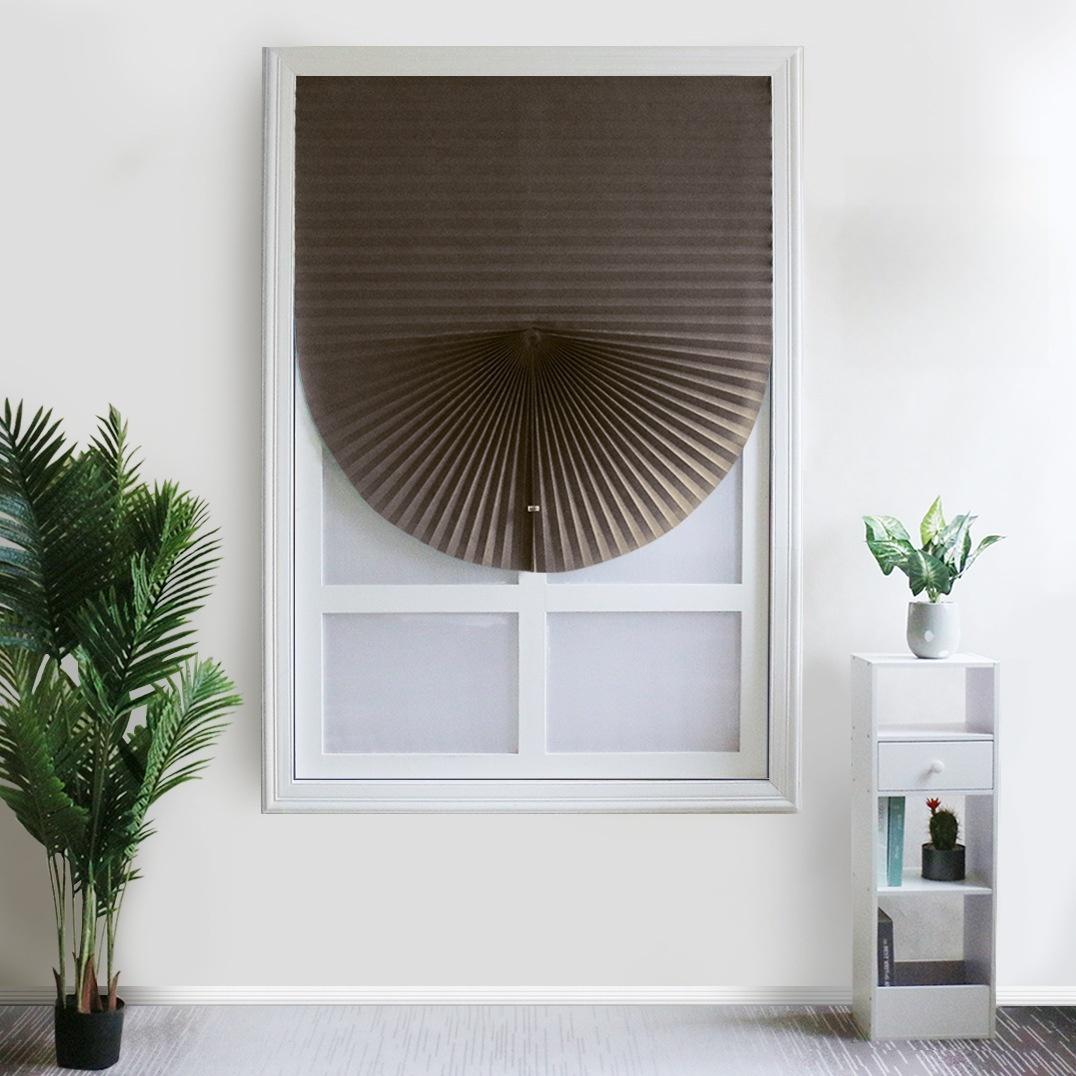 1PC Shades Self-adhesive Half Windows Nonwoven Folding Curtain Bathroom Balcony Living Room Balcony Curtains Pleated Blinds 60x150cm кавовий
1PC Shades Self-adhesive Half Windows Nonwoven Folding Curtain Bathroom Balcony Living Room Balcony Curtains Pleated Blinds 60x150cm кавовий