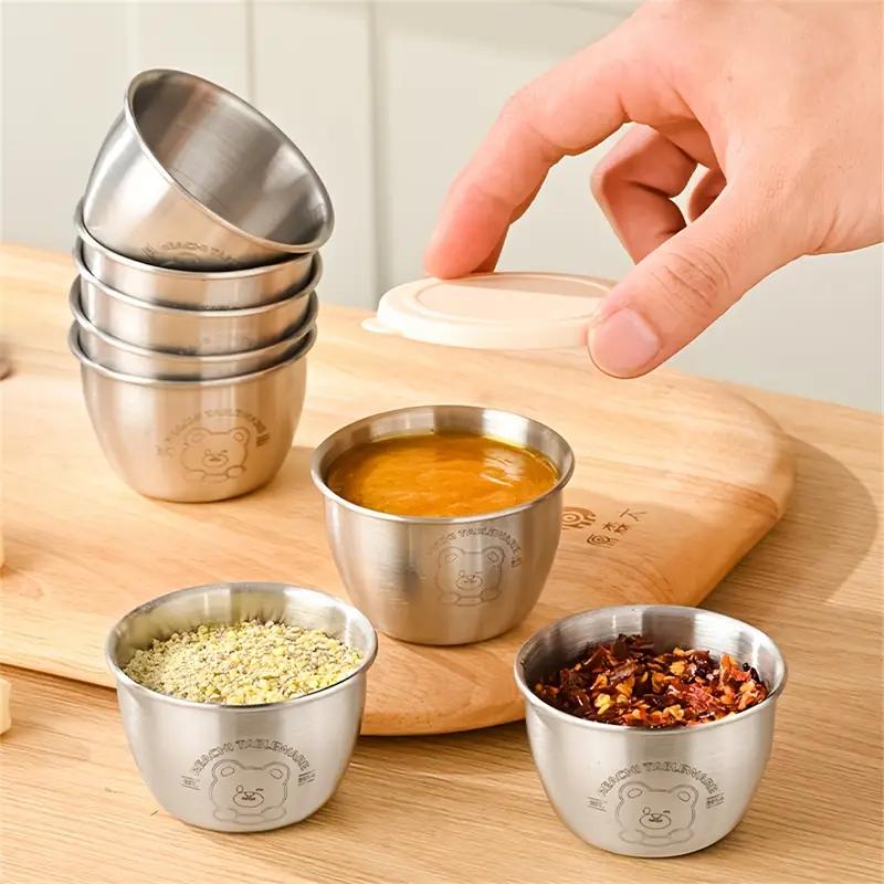 Stainless Steel Dipping Box With Lid Sealed Sauce Cup Salad Tomato Sauce Seasoning And Preservation Container 1PCS синий
Stainless Steel Dipping Box With Lid Sealed Sauce Cup Salad Tomato Sauce Seasoning And Preservation Container 1PCS синий