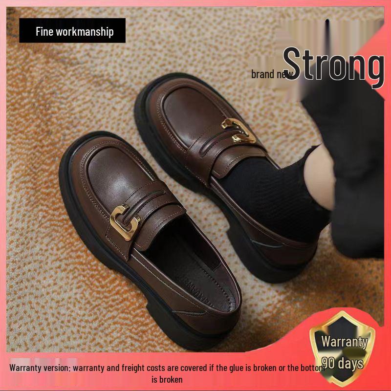 2025 Spring Women s Retro British Leather Loafers – Slip-On, Versatile Soft Sole, Flattering Fit 40
2025 Spring Women s Retro British Leather Loafers – Slip-On, Versatile Soft Sole, Flattering Fit 40