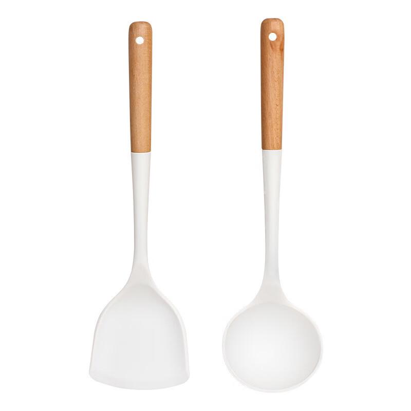 Wutuo Wooden Handle Silicone Kitchen Utensil Set
Wutuo Wooden Handle Silicone Kitchen Utensil Set