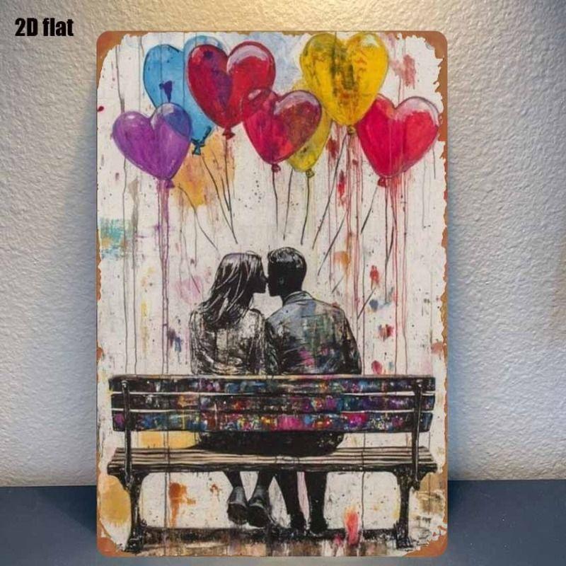 Vintage Valentine s Day Metal Decorative Painting Gift for Couples Bedroom Living Room Cafe
Vintage Valentine s Day Metal Decorative Painting Gift for Couples Bedroom Living Room Cafe
