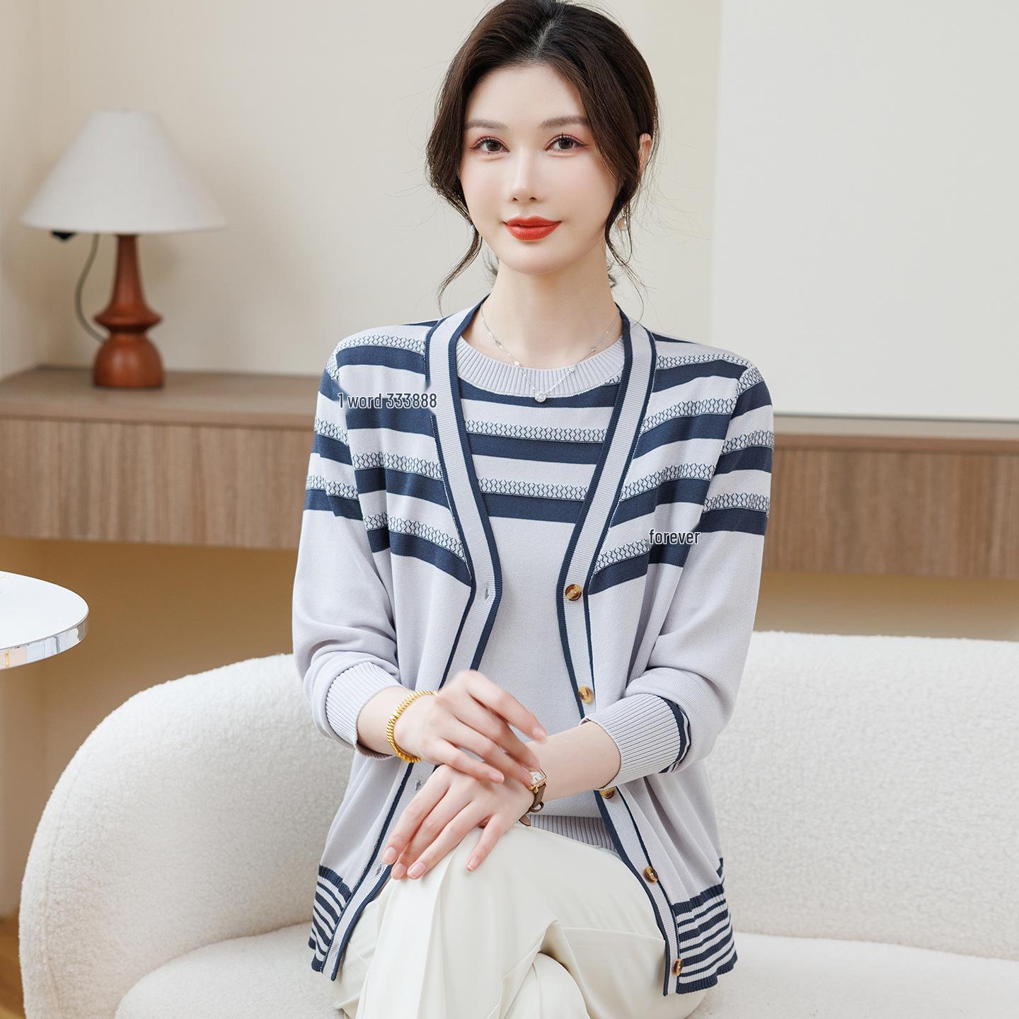 Mom s 2026 Stylish Knit Cardigan Set for Women Over 50 L (Up to 105 lbs) светло-серый
Mom s 2026 Stylish Knit Cardigan Set for Women Over 50 L (Up to 105 lbs) светло-серый