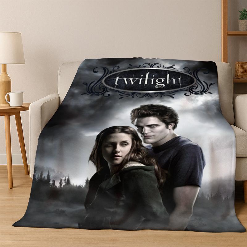 Twilight Saga Edward Bella Flannel Blanket Soft Warm Blanket Throw Blanket for Bedroom Living Room Bed Travel Picnic Gift Kid 75x90cm
Twilight Saga Edward Bella Flannel Blanket Soft Warm Blanket Throw Blanket for Bedroom Living Room Bed Travel Picnic Gift Kid 75x90cm