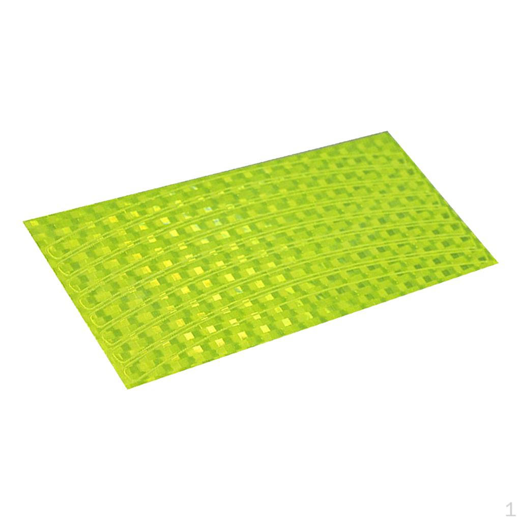 8 Sheets Wheel Reflective Stickers Rim Stripe Tape Yellow
8 Sheets Wheel Reflective Stickers Rim Stripe Tape Yellow
