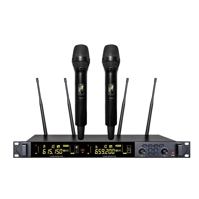 Lingxida LXD-JS102S Dual-Channel True Diversity Wireless Handheld Microphone System (CN version)
Lingxida LXD-JS102S Dual-Channel True Diversity Wireless Handheld Microphone System (CN version)
