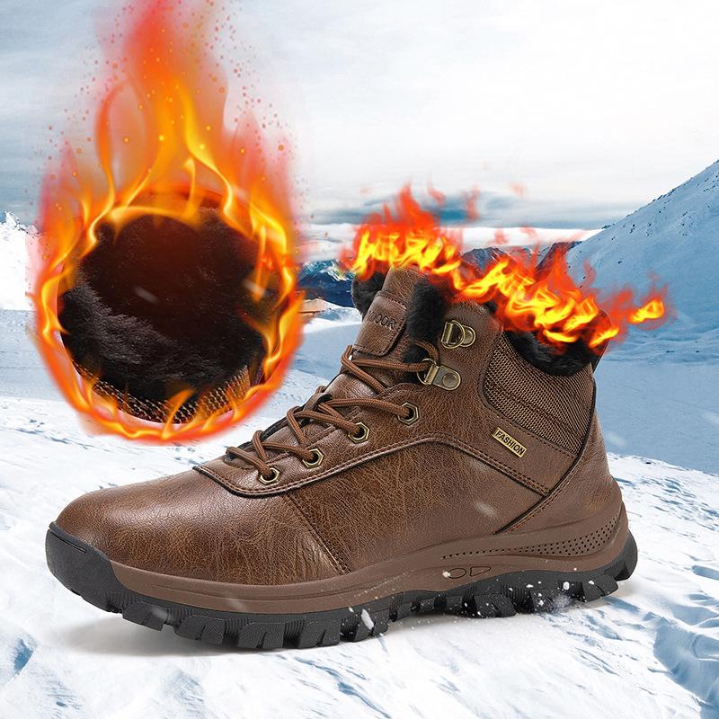 Импортные новые зимние ботинки для снега, мужские и женские, утепленные, с высоким берцем, для путешествий на открытом воздухе, походные ботинки для диких походов 46
Импортные новые зимние ботинки для снега, мужские и женские, утепленные, с высоким берцем, для путешествий на открытом воздухе, походные ботинки для диких походов 46