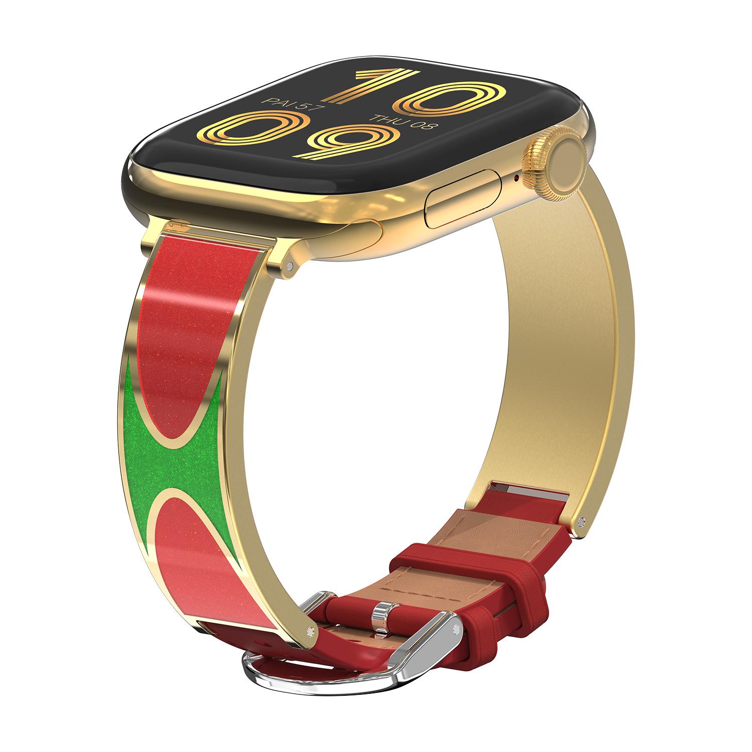 Apple Watch Metal Strap with Pop Art Style and Patented Design Medium (40/42/44/45/46/49mm) золотий
Apple Watch Metal Strap with Pop Art Style and Patented Design Medium (40/42/44/45/46/49mm) золотий