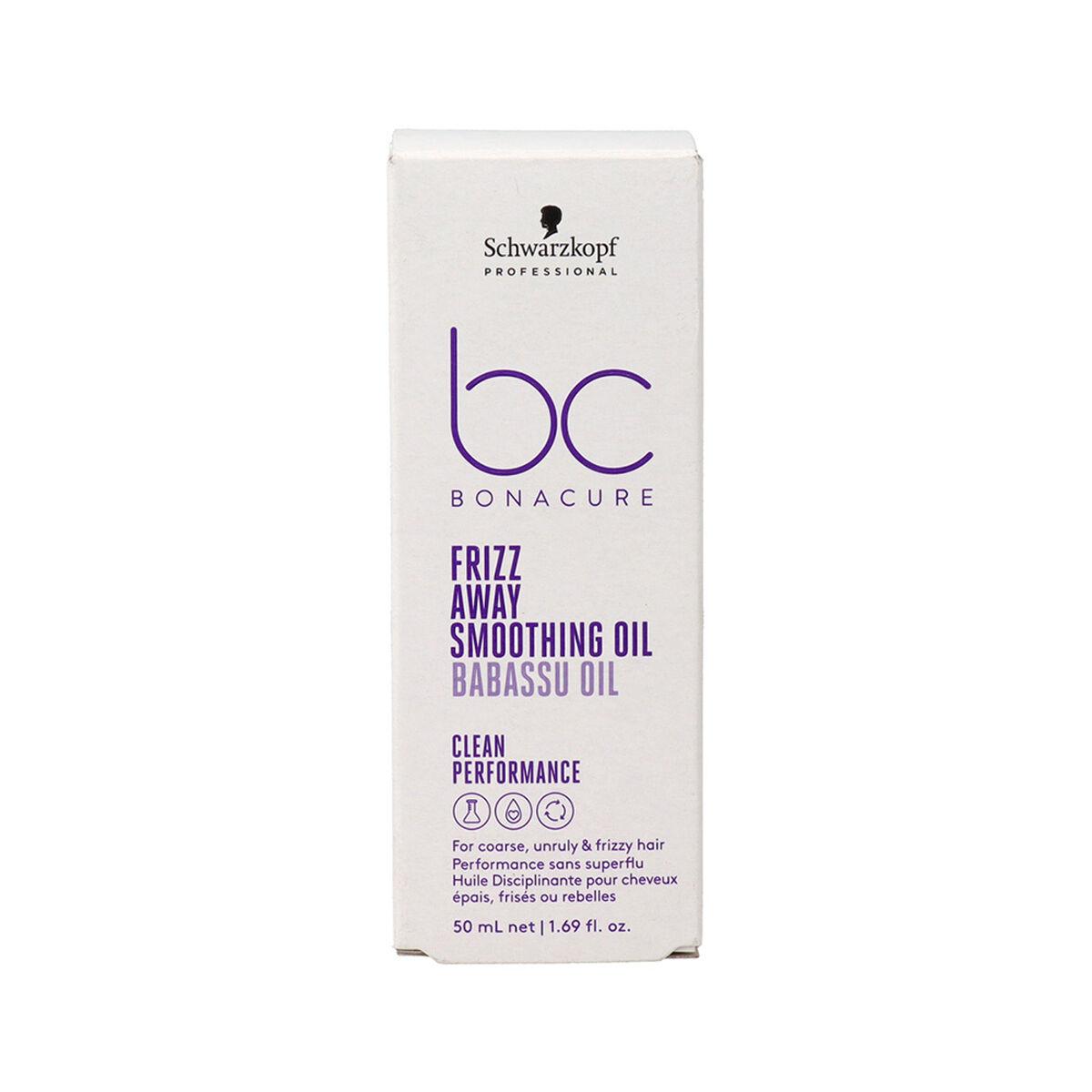 Schwarzkopf Bonacure Frizz Away Разглаживающее комплексное восстанавливающее масло (50 мл)
Schwarzkopf Bonacure Frizz Away Разглаживающее комплексное восстанавливающее масло (50 мл)