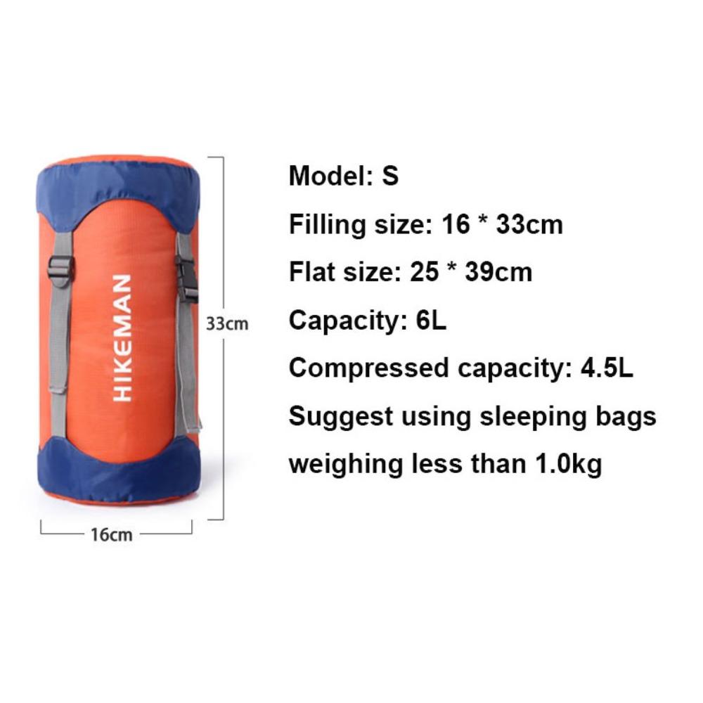 Multi-purpose Ultra-light Storage Bag Portable Outdoor Camping Accessories for Sleeping Bag Orange S
Multi-purpose Ultra-light Storage Bag Portable Outdoor Camping Accessories for Sleeping Bag Orange S