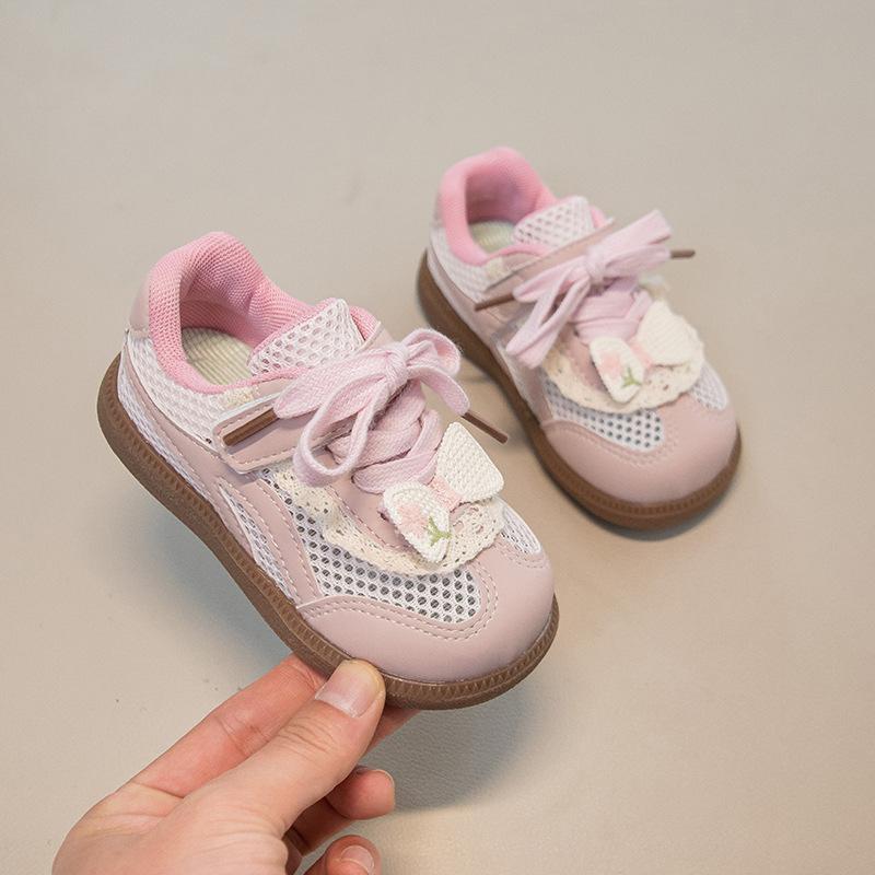 Spring Girl Bow Shoes New Korean Version Lace Children s Mesh Breathable Soft Shoes Casual Girls Campus Walking Sports Shoes 22 рожевий
Spring Girl Bow Shoes New Korean Version Lace Children s Mesh Breathable Soft Shoes Casual Girls Campus Walking Sports Shoes 22 рожевий