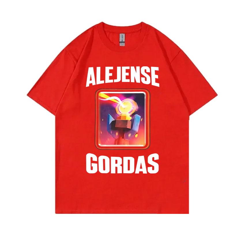 Alejense Gordas Meme T-shirt Men Women Kawaii Joke Humor Gift for Him and Her Cute Memes T-shirts Oversized Pure Cotton T Shirt L
Alejense Gordas Meme T-shirt Men Women Kawaii Joke Humor Gift for Him and Her Cute Memes T-shirts Oversized Pure Cotton T Shirt L