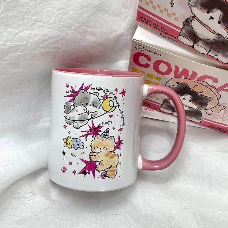 Керамические кружки с изображением собак и кошек из мультфильмов, завтрак с водой и молоком, чашка кофе, лучший друг, пара, девушка, подарок на день рождения, посуда для питья 330ml
Керамические кружки с изображением собак и кошек из мультфильмов, завтрак с водой и молоком, чашка кофе, лучший друг, пара, девушка, подарок на день рождения, посуда для питья 330ml