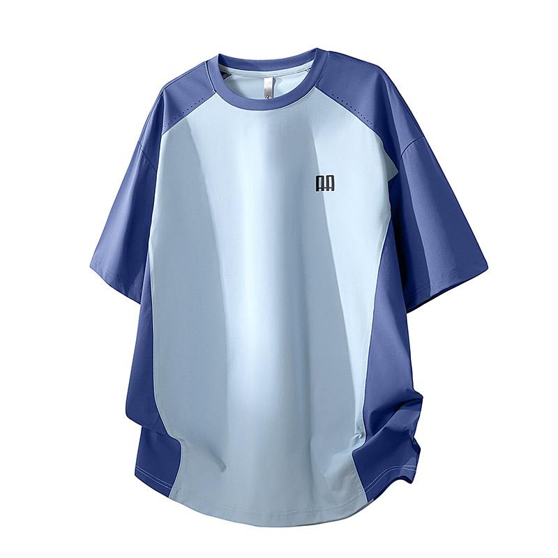 Summer quick-drying T-shirt men s cool sports T-shirt tops couple s T-shirt XL небо синє кольору
Summer quick-drying T-shirt men s cool sports T-shirt tops couple s T-shirt XL небо синє кольору