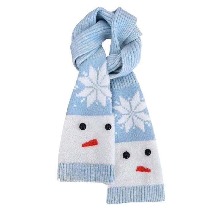 Snowflake Knitted Scarf Comfortable Warm Neckerchief Outdoor Activity Scarf for Everyday Use 1 синій
Snowflake Knitted Scarf Comfortable Warm Neckerchief Outdoor Activity Scarf for Everyday Use 1 синій