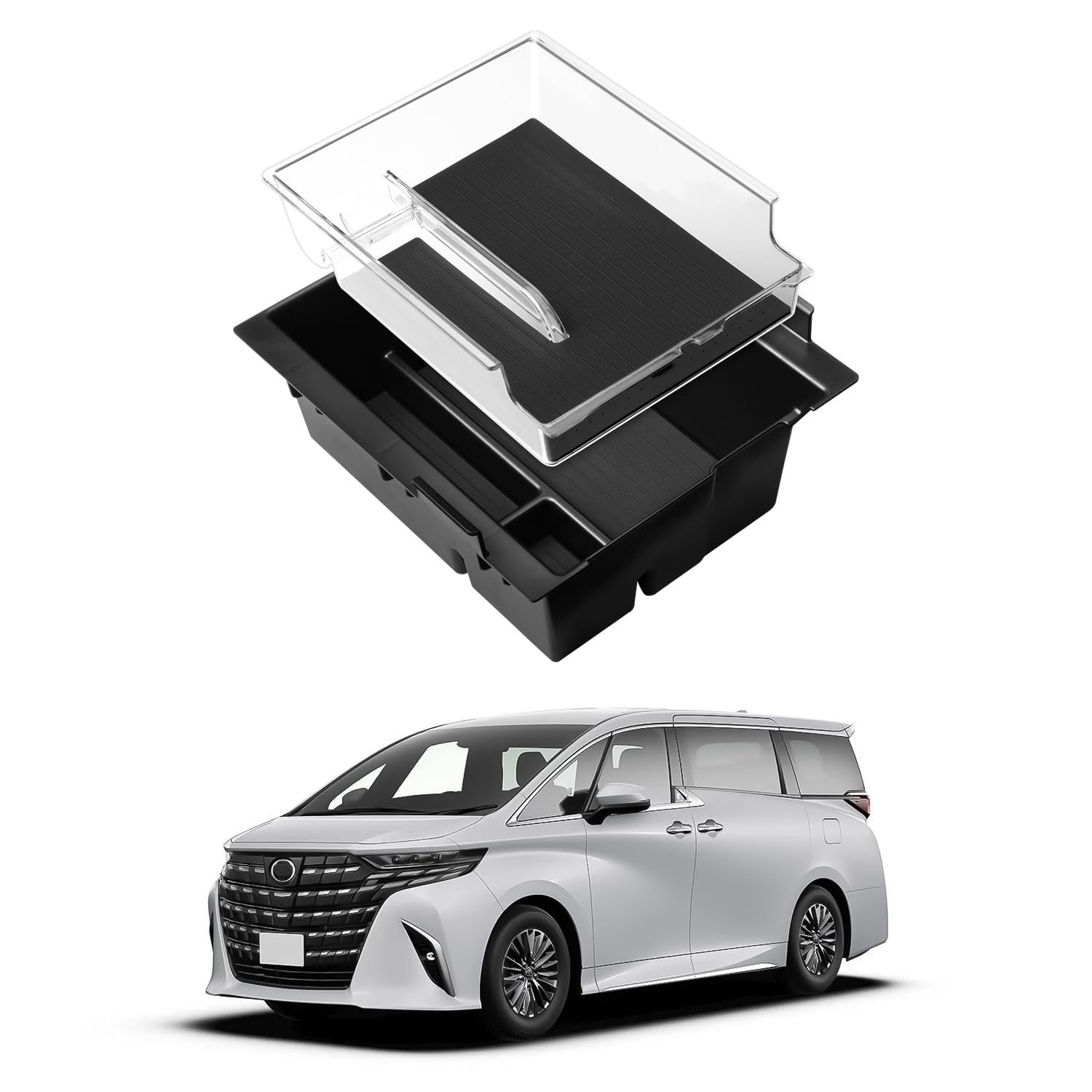Auto Spec Консольный бокс для новых Alphard и Vellfire 40 Июнь 2023 текущий центральный консольный отсек для хранения 3D аксессуар, специально разработанный для интерьера резиновый коврик
Auto Spec Консольный бокс для новых Alphard и Vellfire 40 Июнь 2023 текущий центральный консольный отсек для хранения 3D аксессуар, специально разработанный для интерьера резиновый коврик