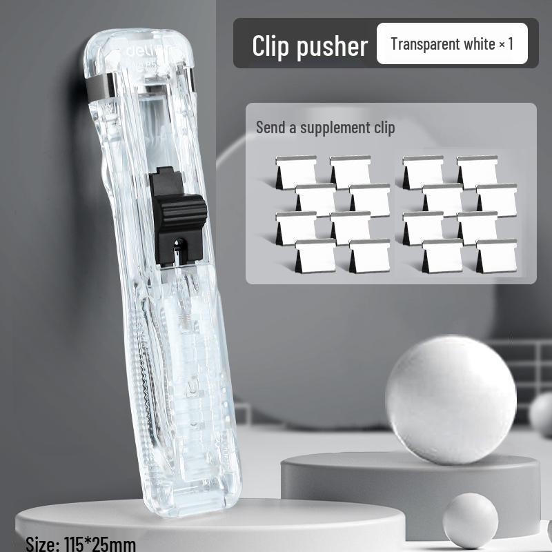 Deli Metal Push Clip Folder: Stationery Test Papers & Receipt Binder
Deli Metal Push Clip Folder: Stationery Test Papers & Receipt Binder