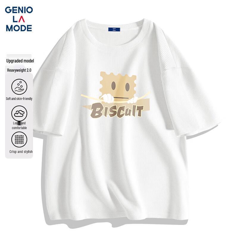 GENIOLAMODE Men s Heavyweight Waffle Knit Short Sleeve T-Shirt 3XL
GENIOLAMODE Men s Heavyweight Waffle Knit Short Sleeve T-Shirt 3XL