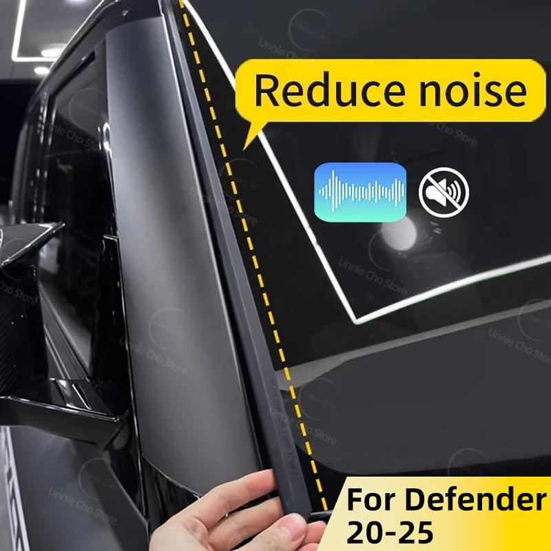 Sealing Strip for Land Rover Defender -2025 A Pillar Sound ulation Strip Front Windshield Modification Accessories Matt black 2pcs
Sealing Strip for Land Rover Defender -2025 A Pillar Sound ulation Strip Front Windshield Modification Accessories Matt black 2pcs