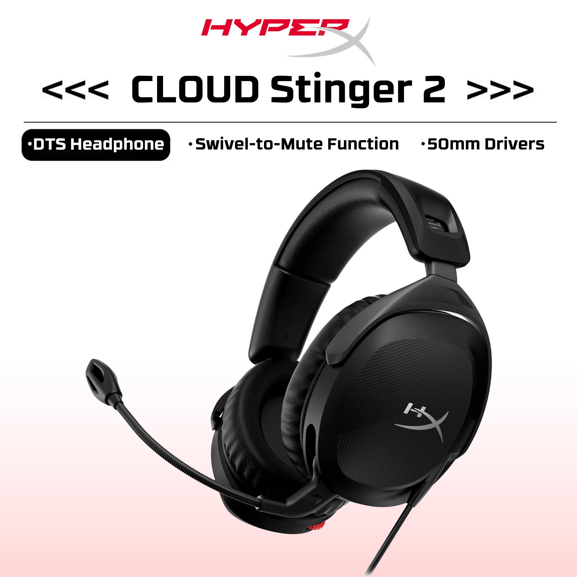 HYPERX Игровая гарнитура Cloud Stinger 2 DTS Наушники Легкая накладная гарнитура с микрофоном Функция поворота для отключения 50-мм динамики Совместимость с ПК Cloud Stinger 2
HYPERX Игровая гарнитура Cloud Stinger 2 DTS Наушники Легкая накладная гарнитура с микрофоном Функция поворота для отключения 50-мм динамики Совместимость с ПК Cloud Stinger 2